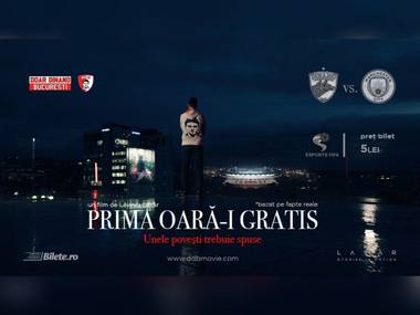 Fanii dinamovişti strâng fonduri pentru finanţarea unui film despre cum au făcut posibilă coregrafia Doar Dinamo Bucureşti la meciul Steaua - Manchester City