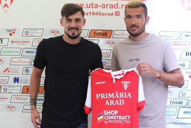 Alexandru Albu şi Alexandru Benga, la UTA