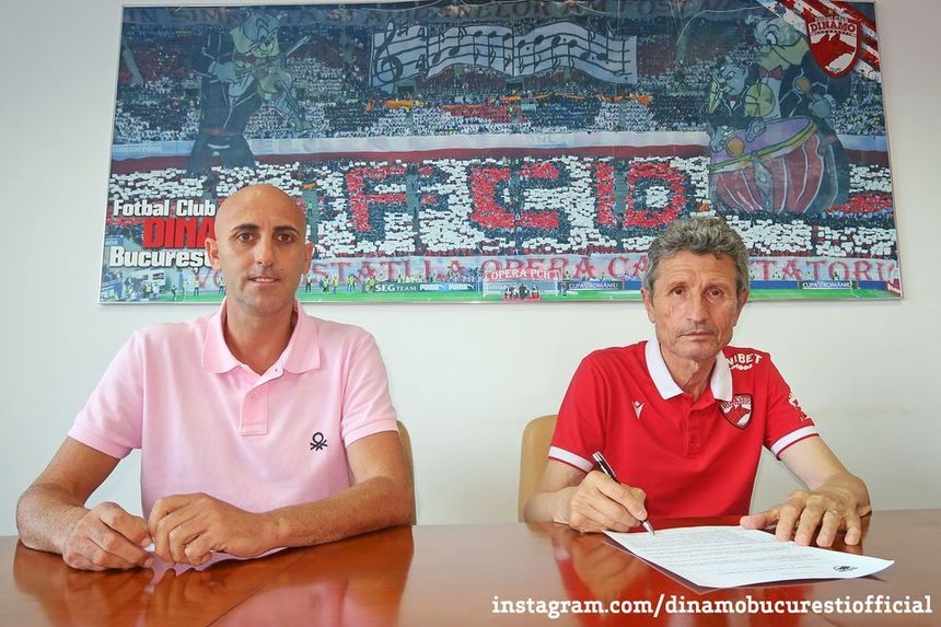Gheorghe Mulţescu a semnat noul contract cu Dinamo