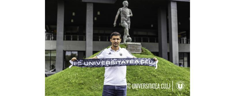 Srdjan Luchin a semnat cu Universitatea Cluj