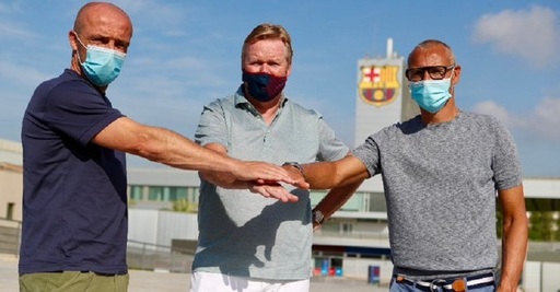 Henrik Larsson face parte din staful lui Koeman la FC Barcelona