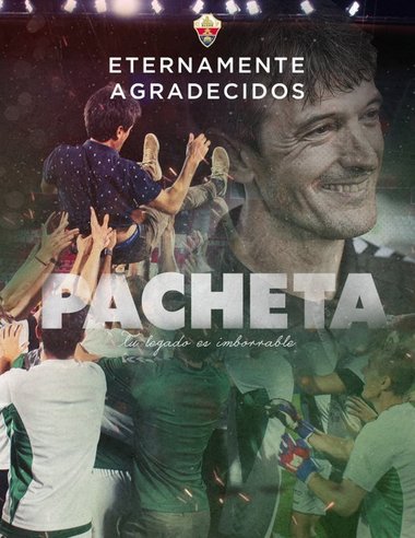 Pacheta a promovat Elche în LaLiga, dar nu va mai fi antrenor din sezonul viitor