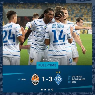 Mircea Lucescu la primul trofeu cu Dinamo Kiev, după victoria, scor 3-1, cu Şahtior, în Supercupa Ucrainei