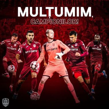CFR Cluj la despărţirea de Giedrius Arlauskis, Juan Emmanuel Culio, George Ţucudean, Cristian Manea şi Lacina Traore: Mulţumim, campionilor!