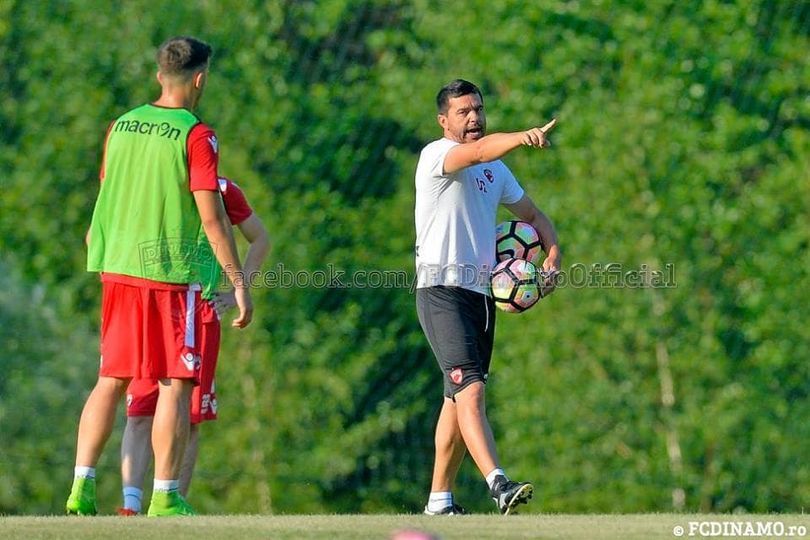 Cosmin Contra va conduce joi primul antrenament la Dinamo. Staful tehnic al noului antrenor dinamovist