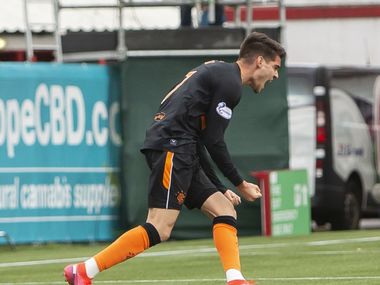 Ianis Hagi a înscris pentru Glasgow Rangers în campionatul Scoţiei