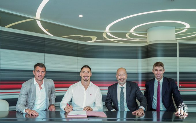 AC Milan a oficializat prelungirea contractului lui Zlatan Ibrahimovici