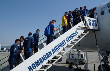 Naţionala under 21 a ajuns la Turku pentru meciul cu Finlanda