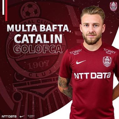 Cătălin Golofca, împrumutat de CFR Cluj la Sepsi OSK