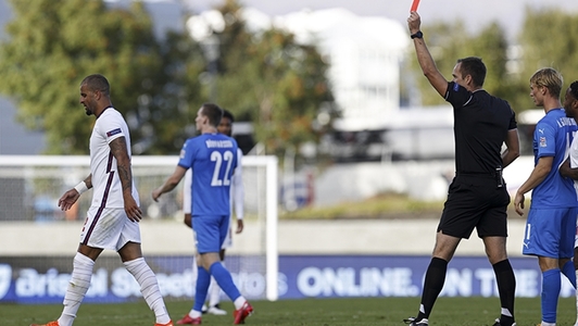 Islanda a fost învinsă de Anglia, scor 1-0, în Liga Naţiunilor. De la cele două echipe a fost eliminat câte un jucător, islandezii au ratat un penalti