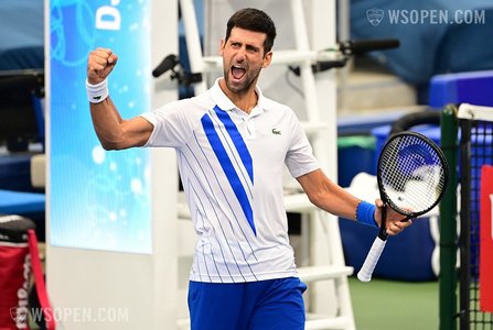 Novak Djokovici a fost descalificat de la US Open după ce a lovit un arbitru cu o minge - VIDEO