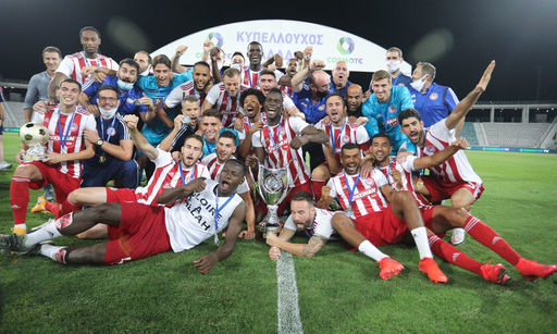 Olympiakos Pireu a câştigat Cupa Greciei