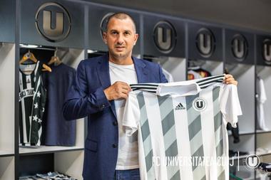 Costel Enache este noul antrenor al echipei Universitatea Cluj