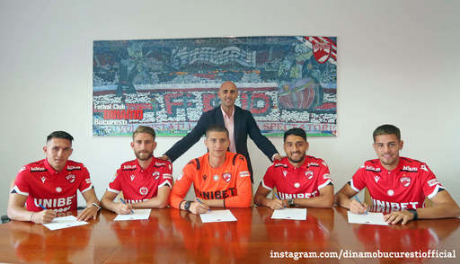 Grigore, Moldoveanu, Ehmann, Creţu şi Eşanu şi-au prelungit contractele cu FC Dinamo