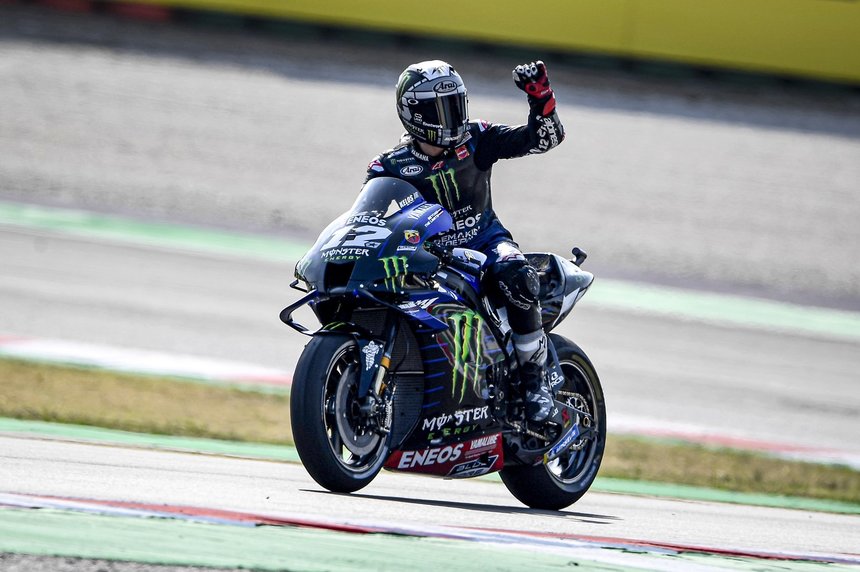Maverick Vinales a câştigat etapa de MotoGP din Emilia Romagna