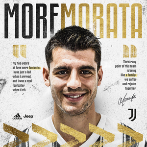 Alvaro Morata a revenit la Juventus, împrumutat de Atletico. Clubul madrilen îl va înlocui cu Luis Suarez
