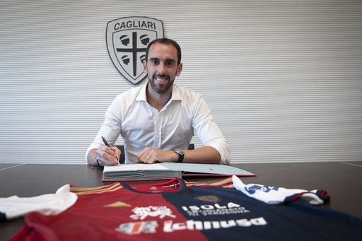 Diego Godin, transferat de Inter Milano la Cagliari