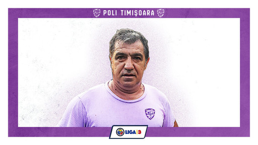 Romulus Buia, director tehnic la Poli Timişoara