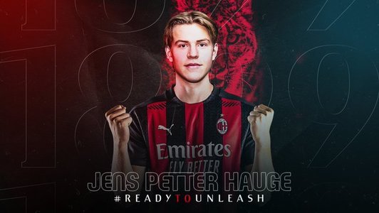 Norvegianul Jens Petter Hauge a fost transferat de AC Milan