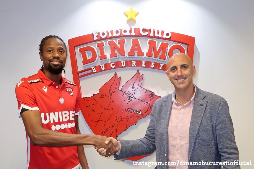 FC Dinamo: Abdoulaye Ba a semnat un contract valabil până la finalul acestui sezon