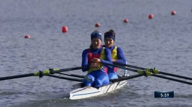 Ancuţa Bodnar şi Simona Radiş, a treia medalie de aur pentru România, la CE de canotaj de la Poznan