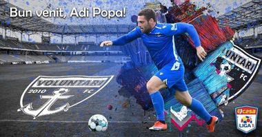 Adrian Popa va juca la FC Voluntari