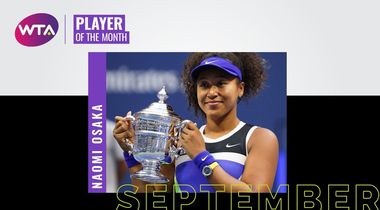 WTA: Naomi Osaka, jucătoarea lunii septembrie. Pentru acest titlu a fost nominalizată şi Halep
