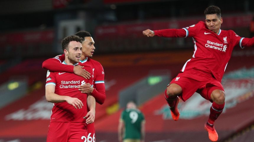 Premier League: Liverpool a câştigat cu 2-1 confruntarea cu Sheffield United, revenind de la 0-1