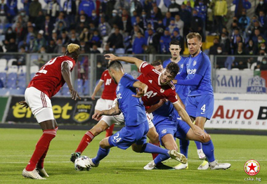 Remiză pentru ŢSKA Sofia în campionatul bulgar, după confruntarea cu CFR Cluj