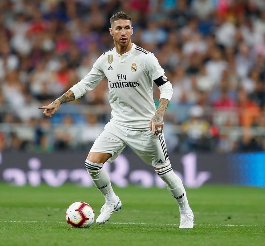 Fundaşul Sergio Ramos a marcat golul cu numărul 100 pentru Real Madrid