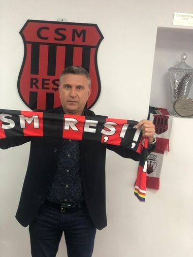 Alin Minteuan este noul antrenor al echipei CSM Reşiţa