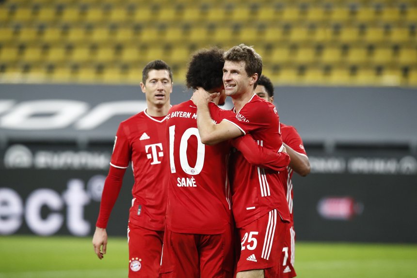 Bayern Munchen a câştigat confruntarea cu Borussia Dortmund din Bundesliga, scor 3-2