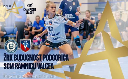 Buducnost - SCM Râmnicu Vâlcea, scor 29-28, în grupa B a Ligii Campionilor la handbal feminin