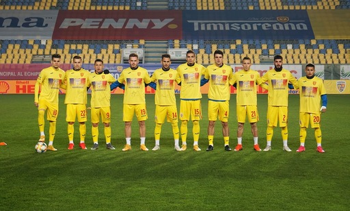 Jucătorii naţionalei U21 au întrerupt conferinţa de presă a lui Mutu şi Stoichiţă şi au cântat: România, România, ole, ole, ole!”