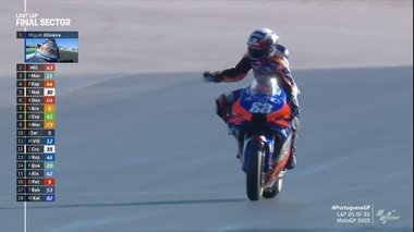 Miguel Oliveira a câştigat ultima cursă a sezonului de MotoGP. Mir a abandonat