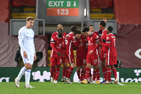 Liverpool a învins cu 3-0 Leicester City, în Premier League