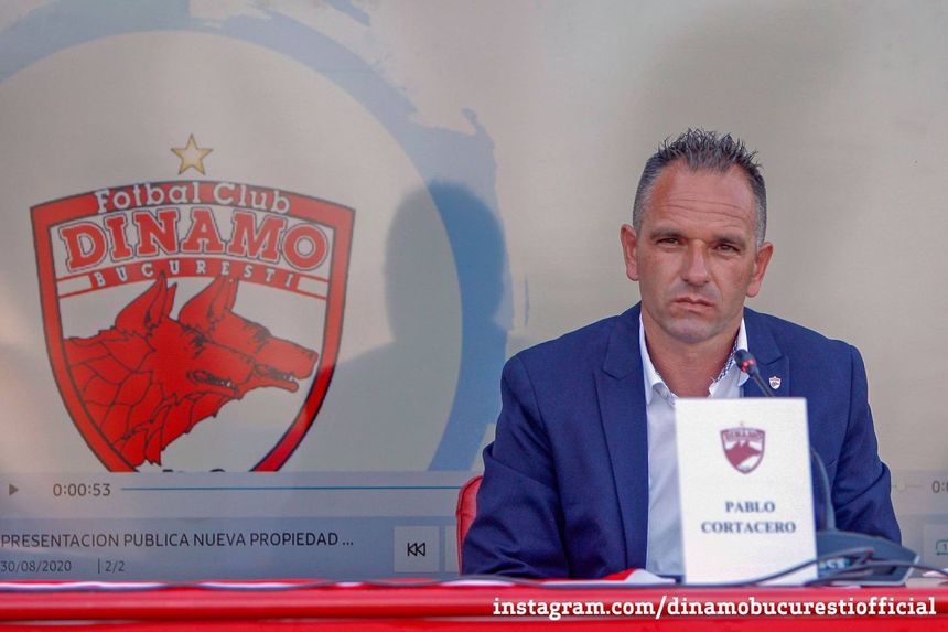 Pablo Cortacero a convocat Adunarea Generală a Acţionarilor Dinamo pentru 21 decembrie