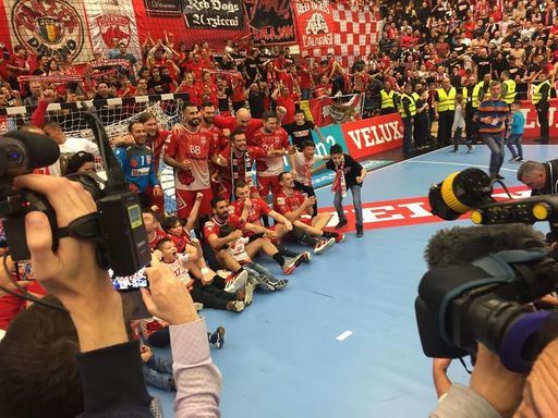 Dinamo Bucureşti - USAM Nimes Gard, scor 29-27, în Grupa B a EHF European League