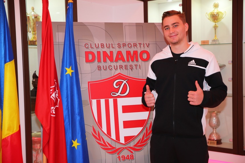 Handbalistul Dragoş Hanţaru a semnat cu Dinamo