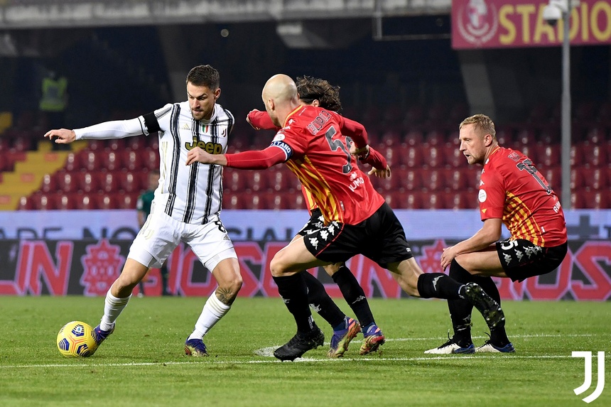 Juventus a remizat în deplasare cu Benevento, scor 1-1, în Serie A