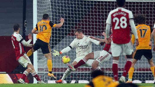 Premier League: Arsenal Londra învinsă de Wolverhampton, scor 2-1