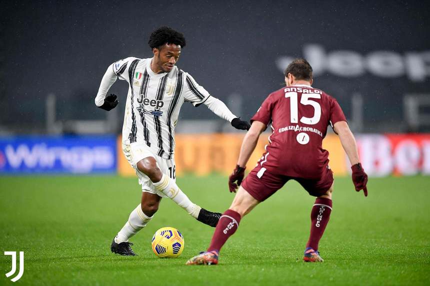 Juventus a învins Torino, scor 2-1, în Serie A, revenind de la 0-1. Drăguşin a fost rezervă