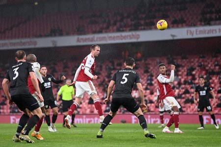 Eşec pentru Arsenal: scor 0-1 cu Burnley, pe teren propriu, în Premier League