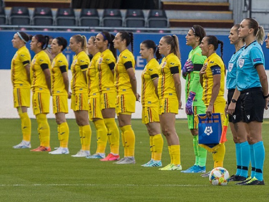 Partida feminină Croaţia – România a fost reprogramată de UEFA la 22 februarie 2021