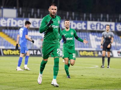 Grigore a înscris un gol pentru Ludogoreţ în campionatul Bulgariei