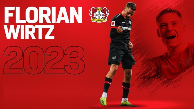 Tânărul mijlocaş Florian Wirtz şi-a prelungit contractul cu Bayer Leverkusen până în 2023
