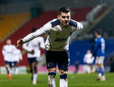Ianis Hagi a marcat pentru Glasgow Rangers în campionatul Scoţiei - VIDEO - 