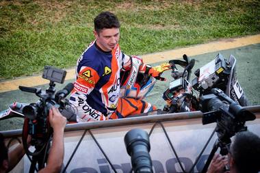 Emanuel Gyenes, locul 33 la clasa moto, în etapa a patra a Raliului Dakar. La Original by Motul - Malle Moto, românul a ocupat locul 1