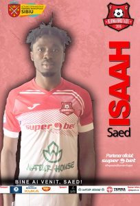 FC Hermannstadt a anunţat transferul ghanezului Seydou Saeed Issah 