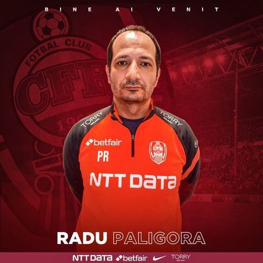 Radu Paligora, în staful medical al CFR Cluj